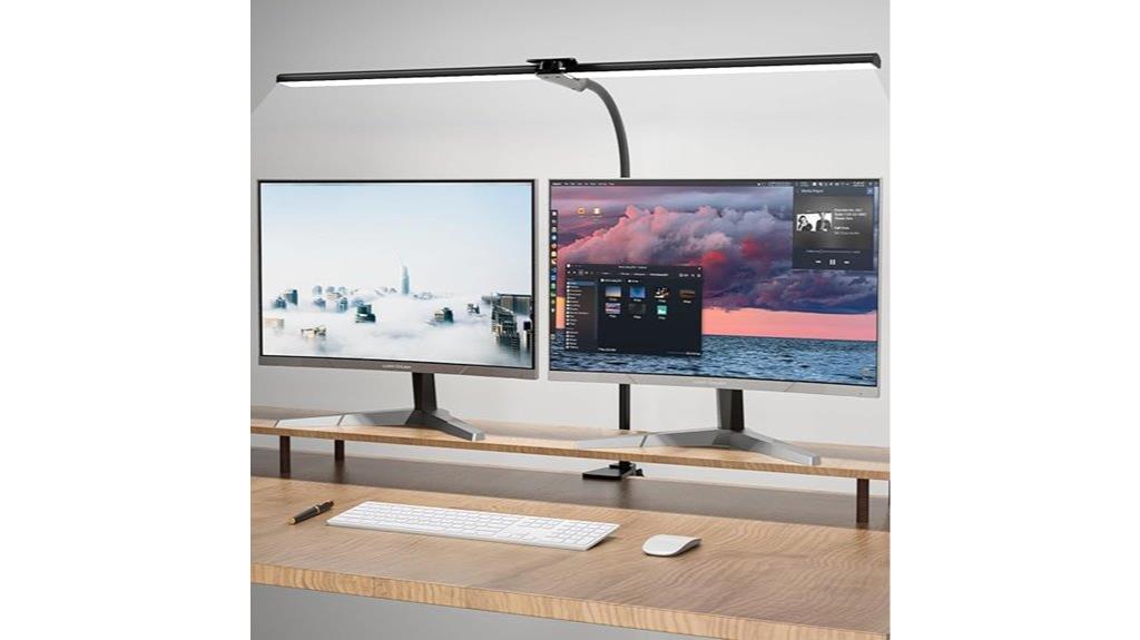 adjustable clamp desk lamp
