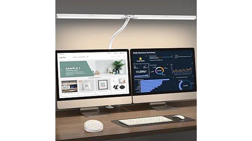 adjustable clamp desk lamp