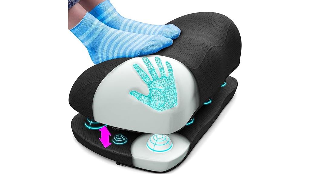 adjustable desk foot rest