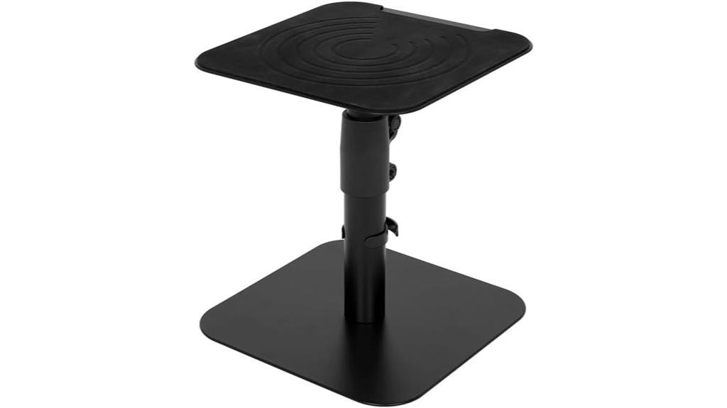 adjustable desktop speaker stands