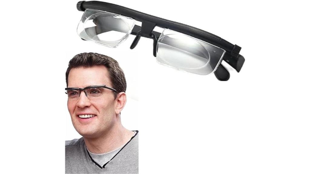 adjustable dial glasses pair