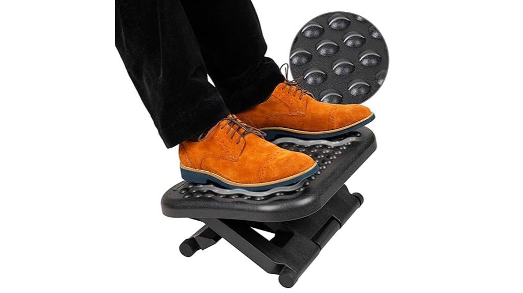 adjustable ergonomic footrest