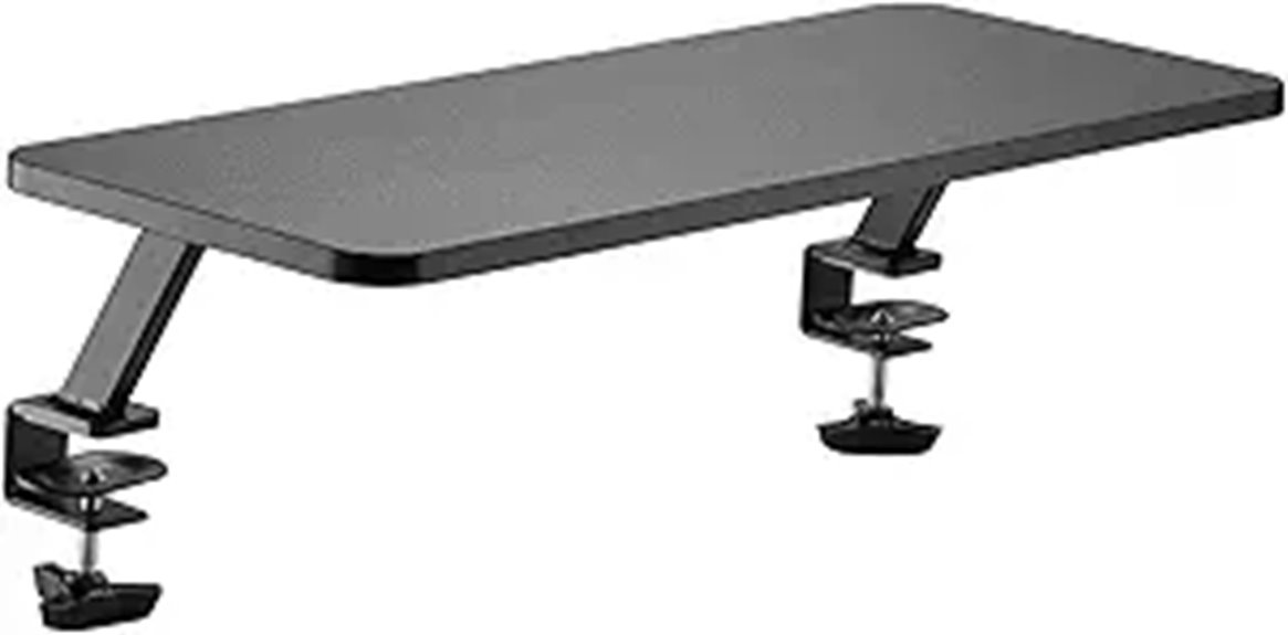 adjustable ergonomic monitor stand