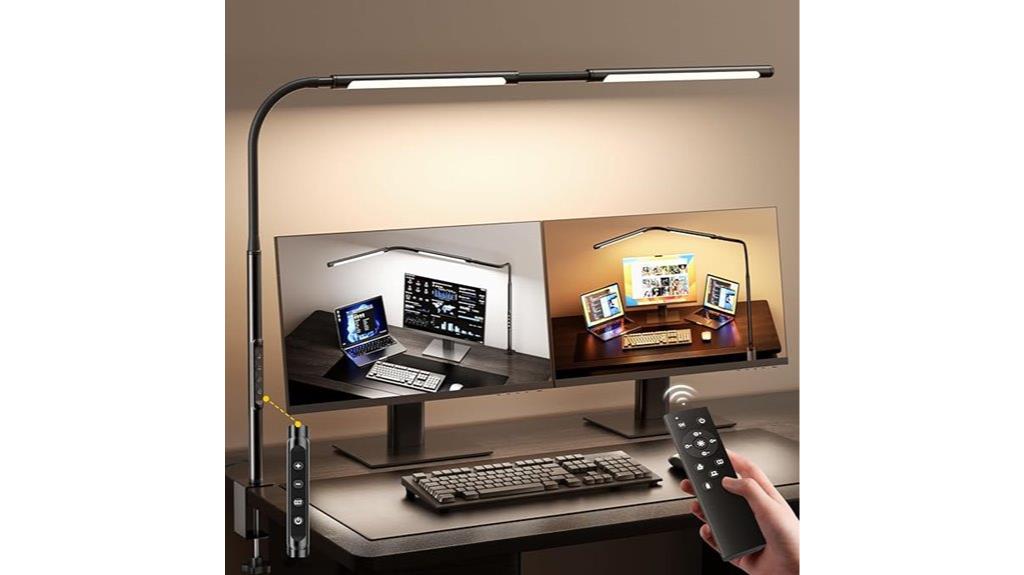 adjustable gooseneck led desk lamp