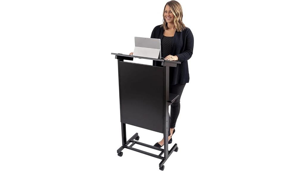 adjustable height lectern