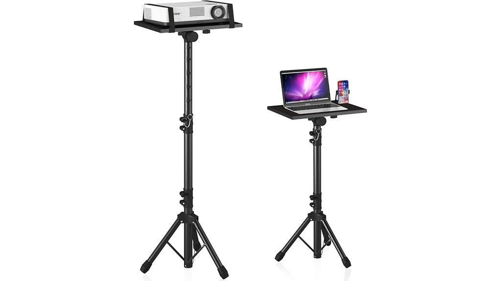 adjustable laptop tripod stand