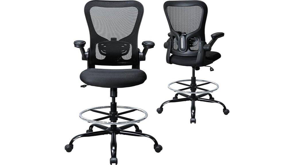 adjustable lumbar footrest