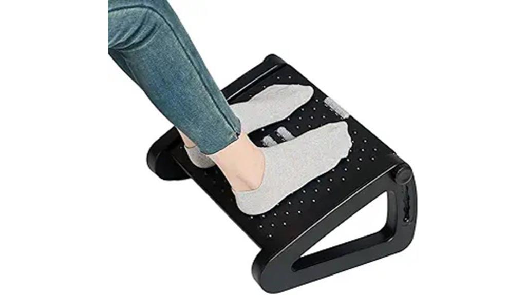 adjustable massage foot rest