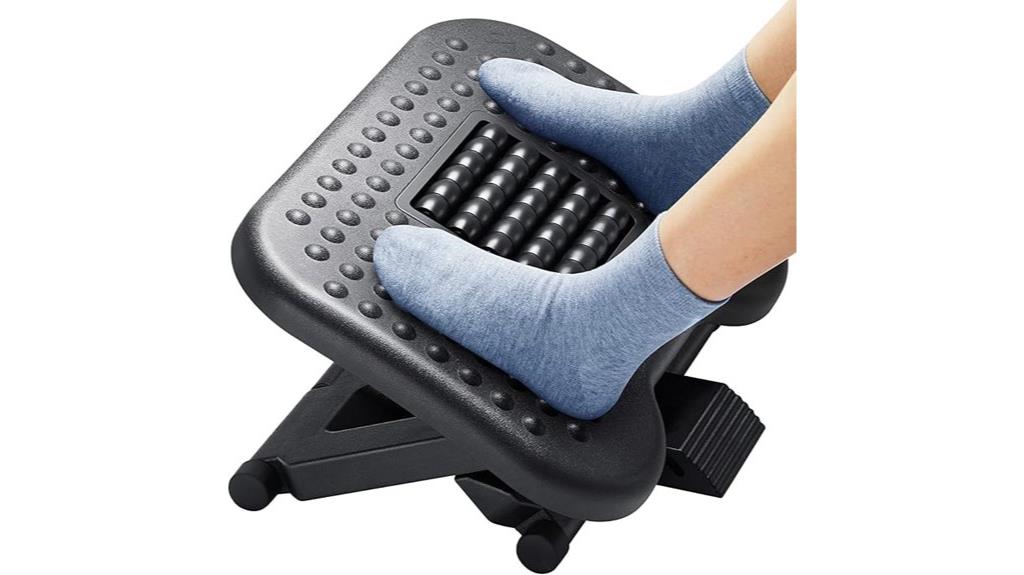 adjustable massage footrest