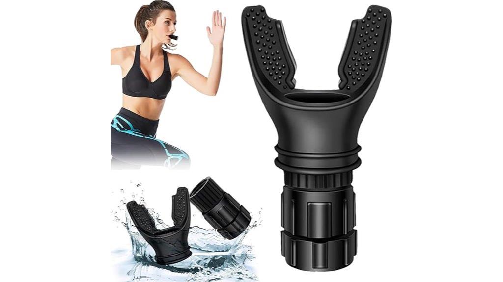 adjustable portable breathing device