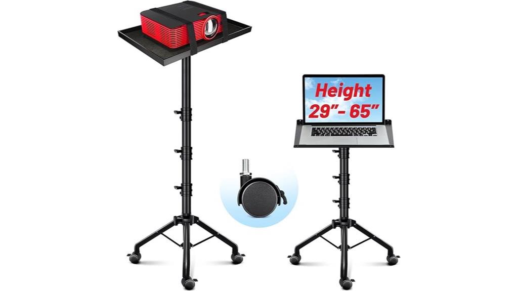 adjustable projector tripod stand