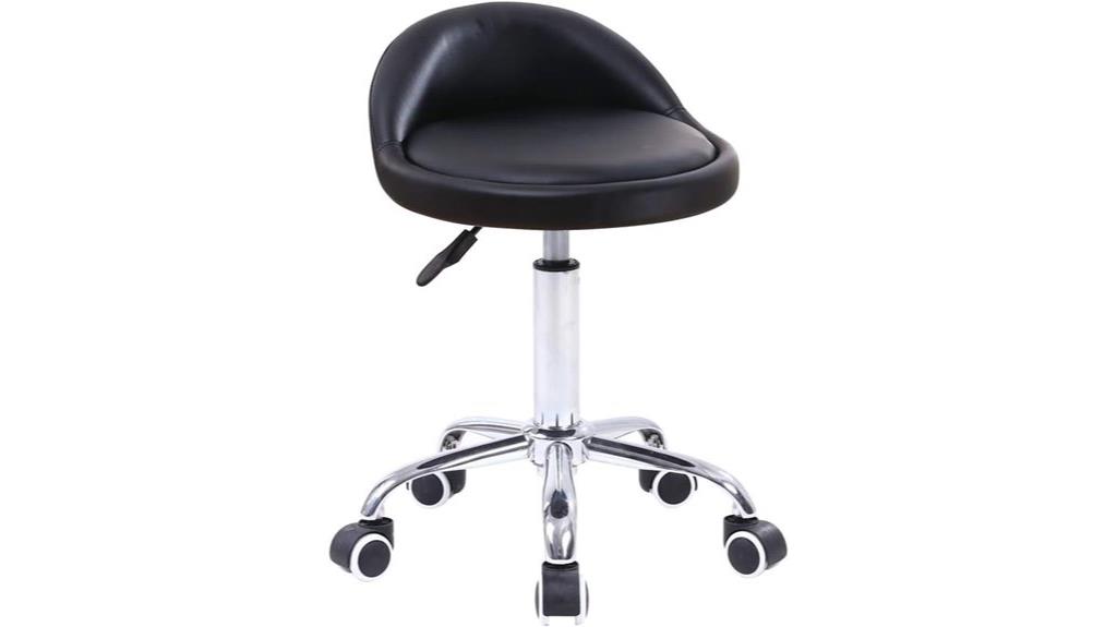 adjustable pu drafting stool