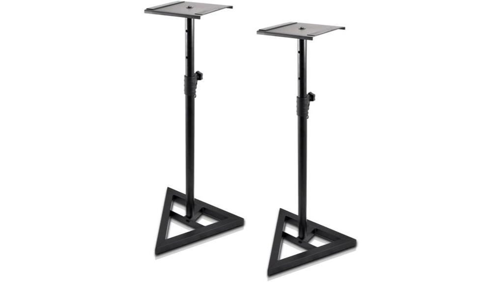 adjustable pyle speaker stands