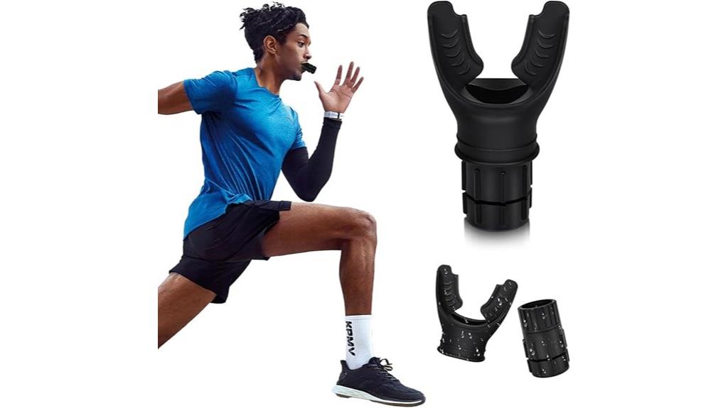 adjustable resistance breathing exercise
