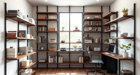 adjustable shelves for space