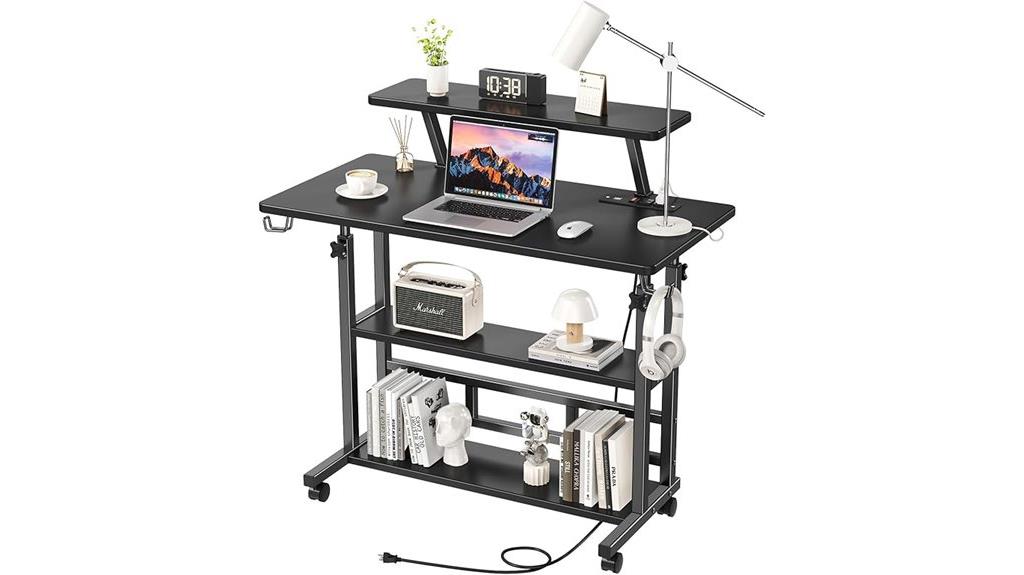 adjustable standing desk