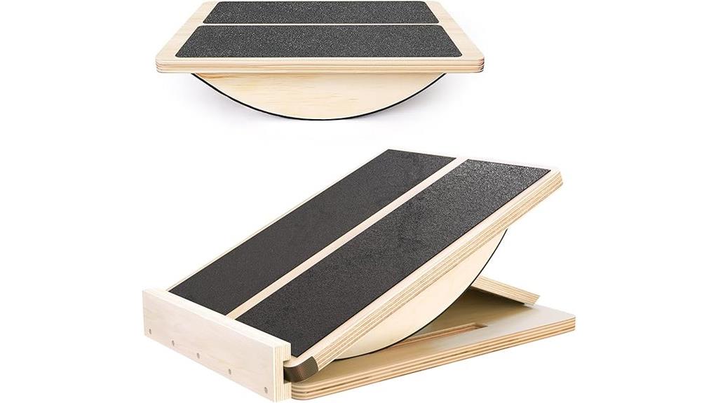 adjustable stretching and calf board