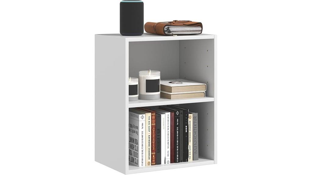 adjustable tier bookshelf design