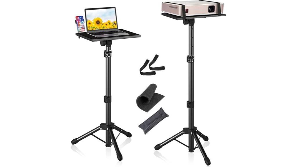 adjustable tripod phone holder