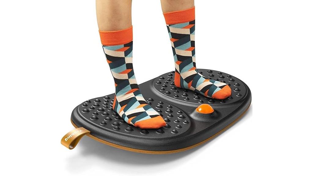 balance board with rollerball