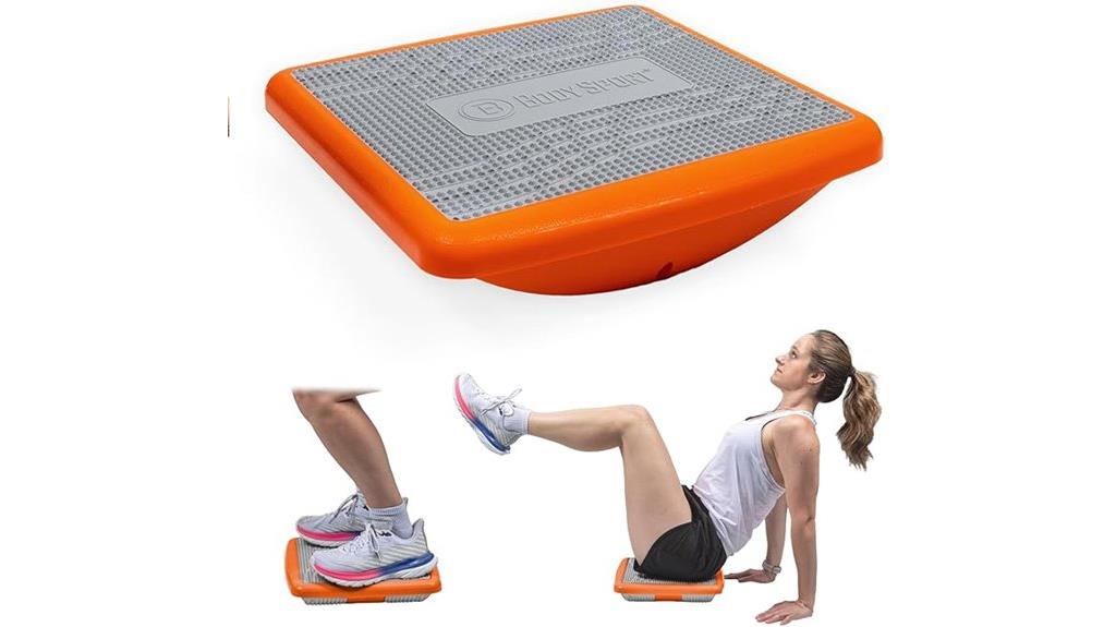 balance training rocker board