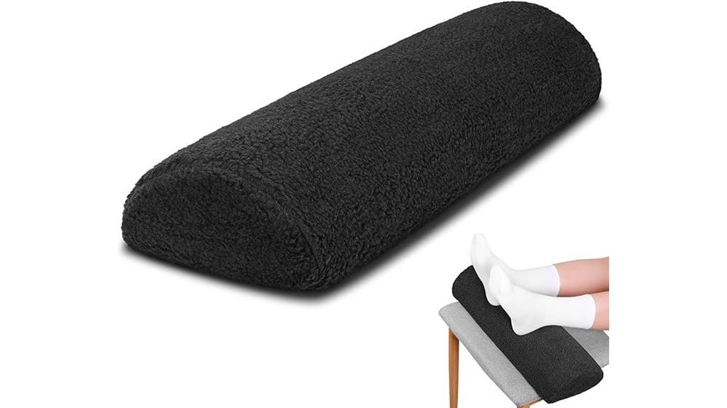 black recliner leg rest
