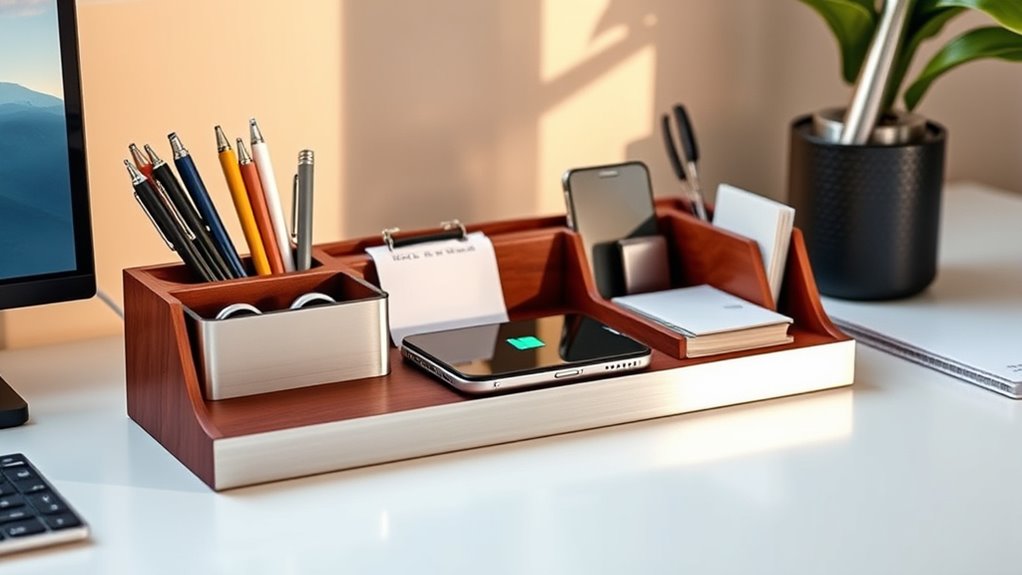 choosing functional desk organisers