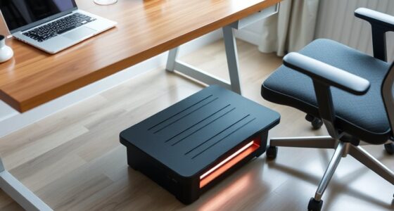 compact desk footrest options