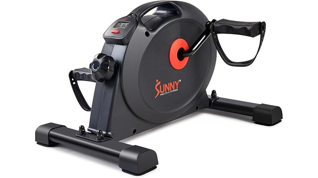 compact under desk exercise bike