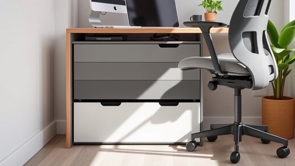 compact under desk storage solutions