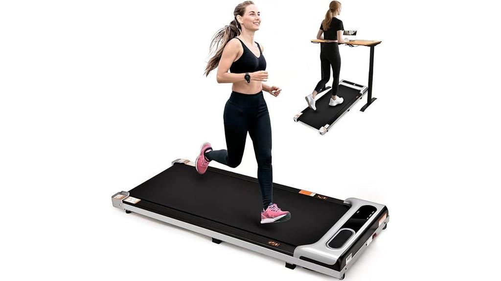 compact under desk treadmill