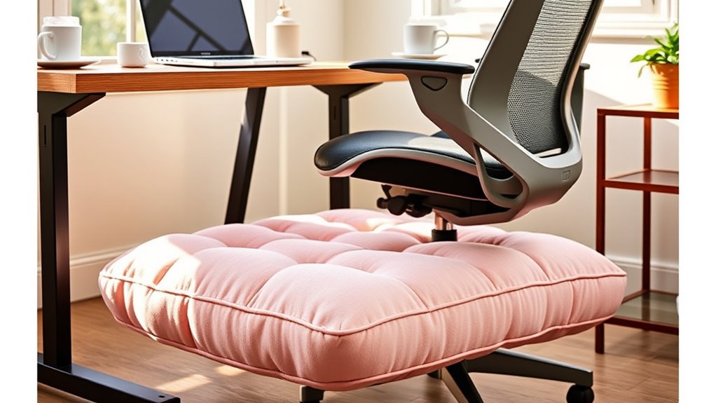cozy plush foot cushions