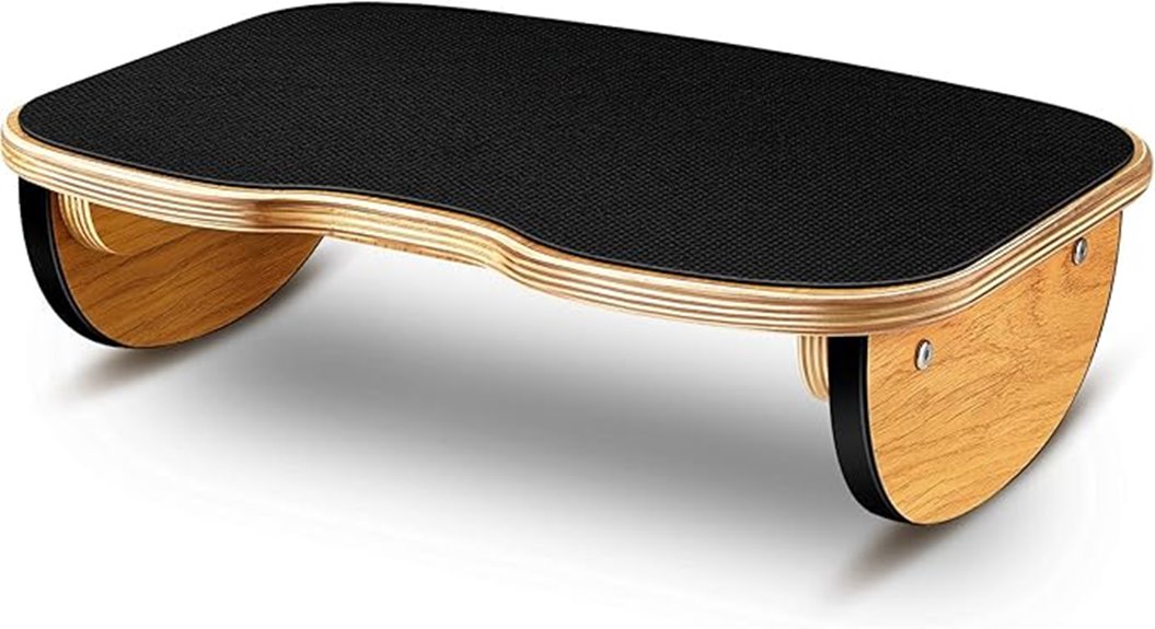 desk foot stool support