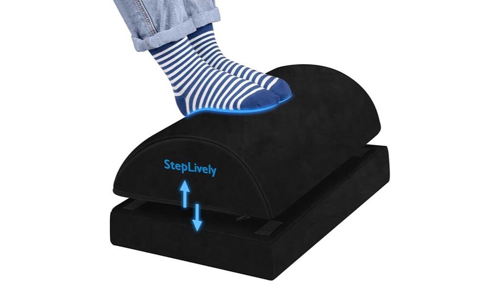 desk foot support accessory