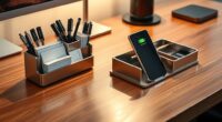 desk organizers with charging