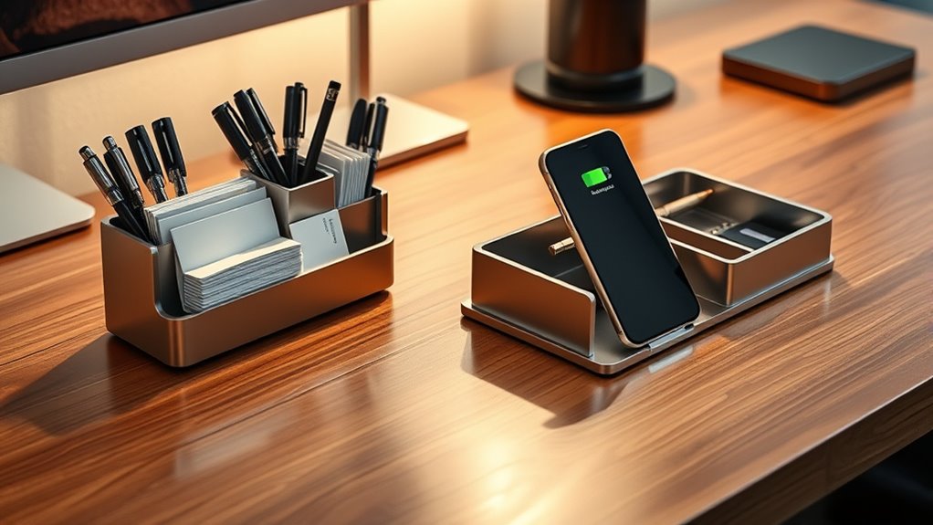 desk organizers with charging
