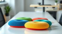 desk wobble cushion options