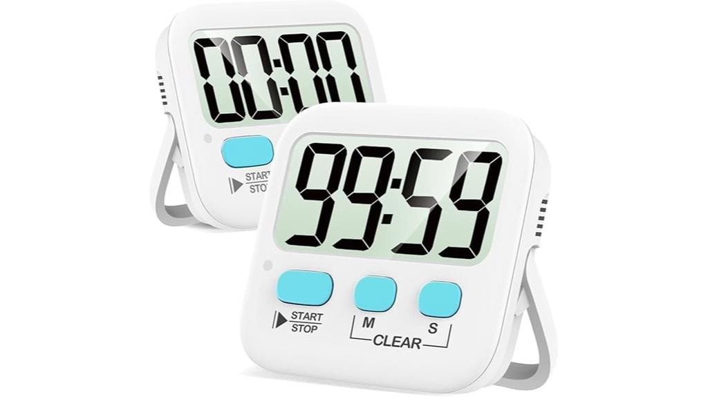 digital kitchen timers pack