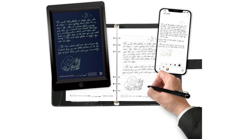 digital writing and note taking