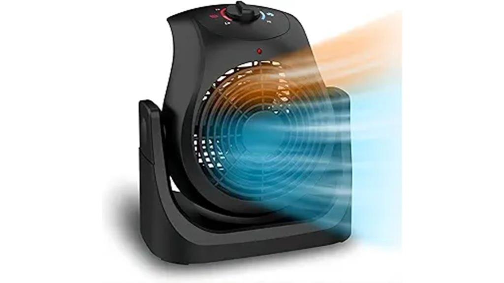 dual function heater fan