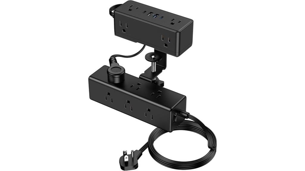 dual layer power strip