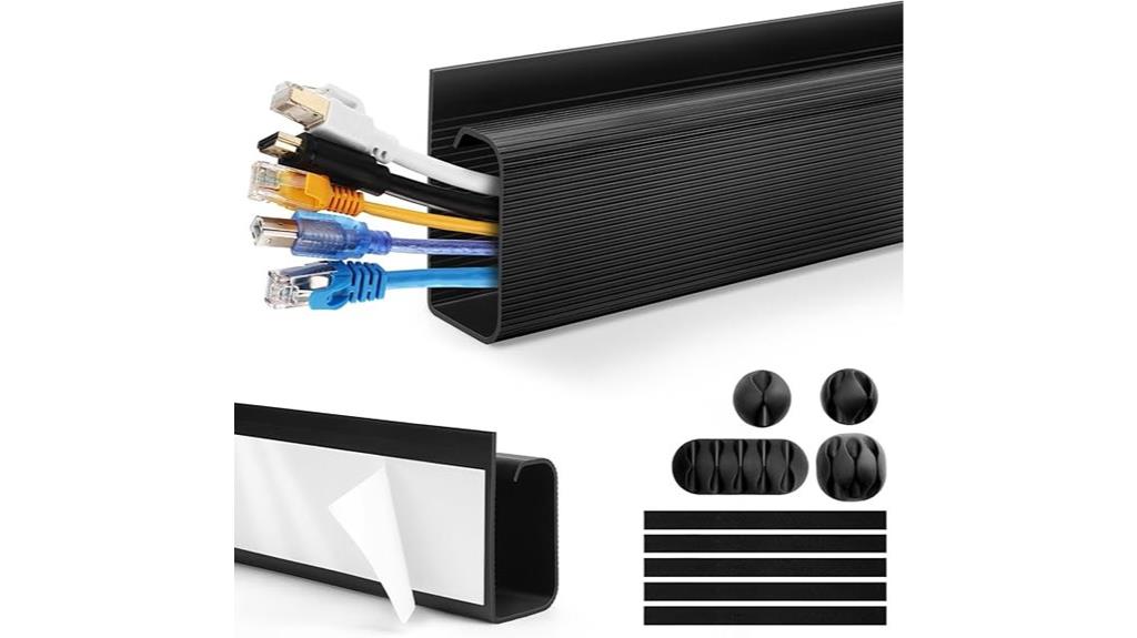 dual long under desk organizer