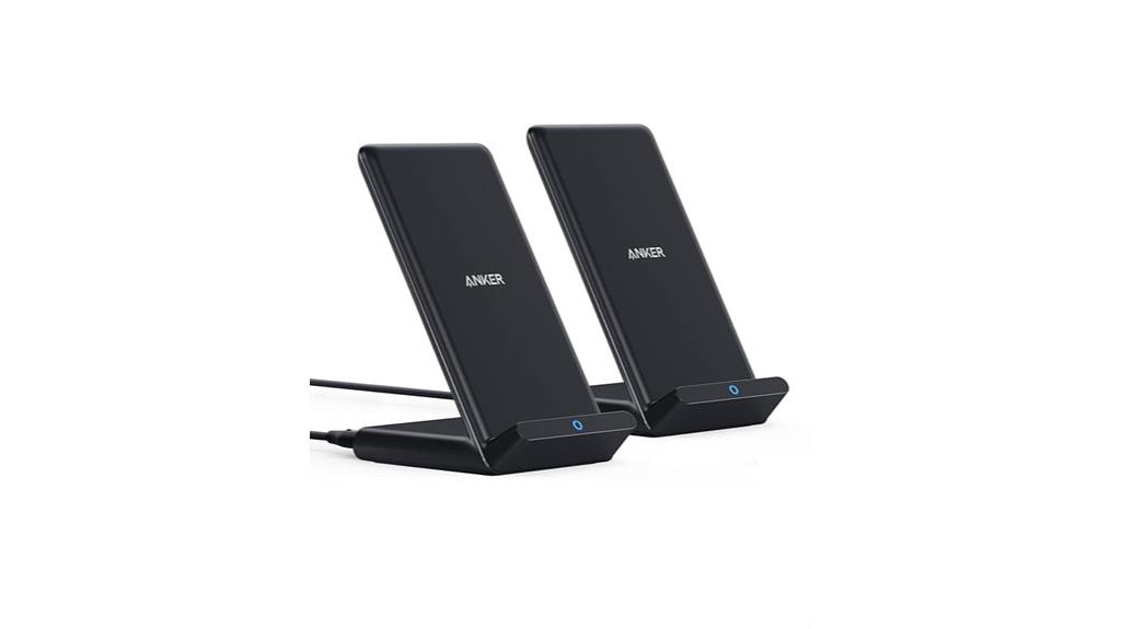 dual wireless charging stand