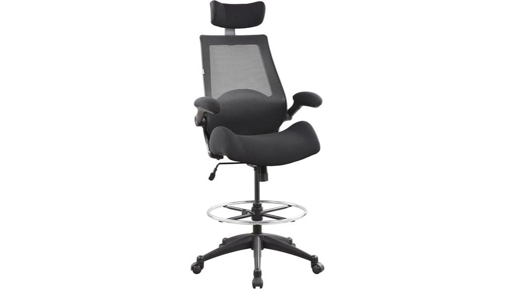 ergonomic office drafting chair