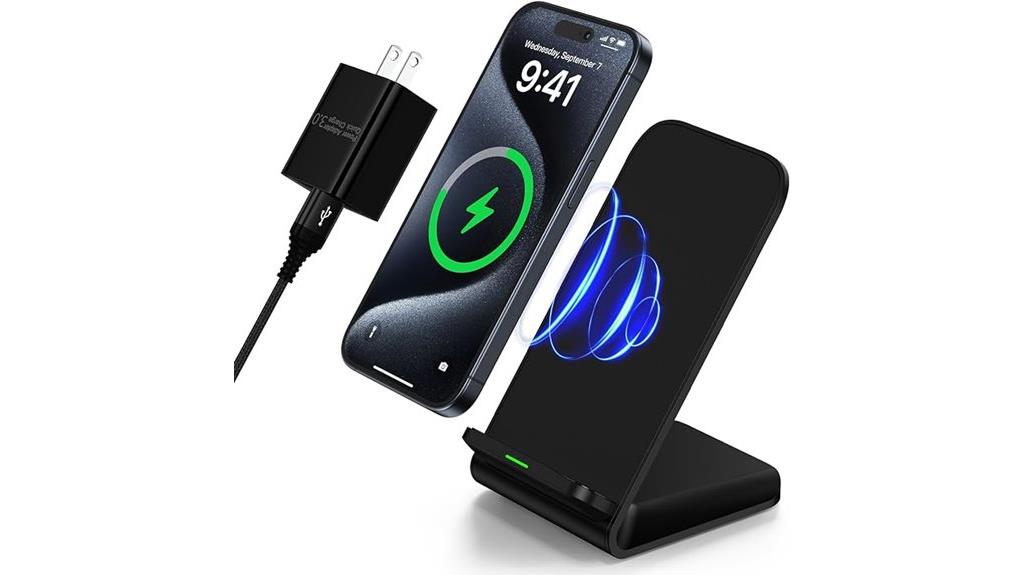 fast wireless charging stand