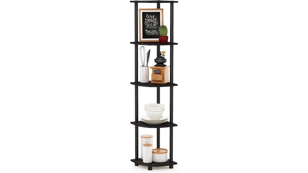 five tier corner display