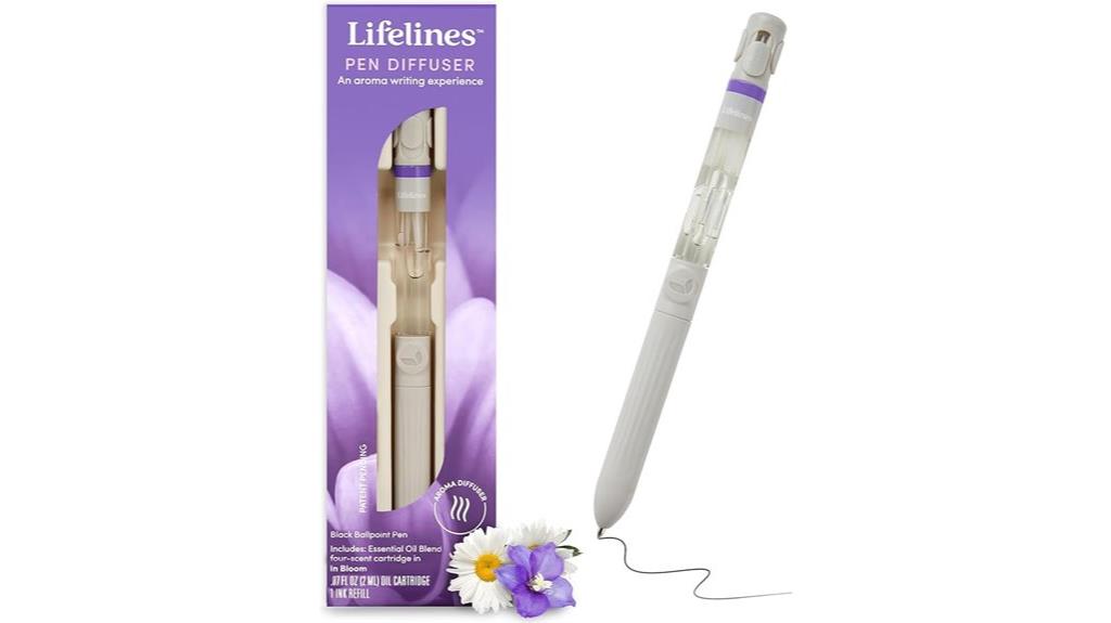 floral pen diffuser design