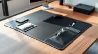 foldable desk mats with storage