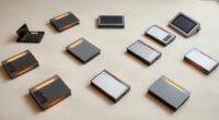 foldable lap desk with lights