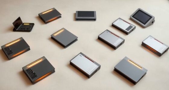 foldable lap desk with lights